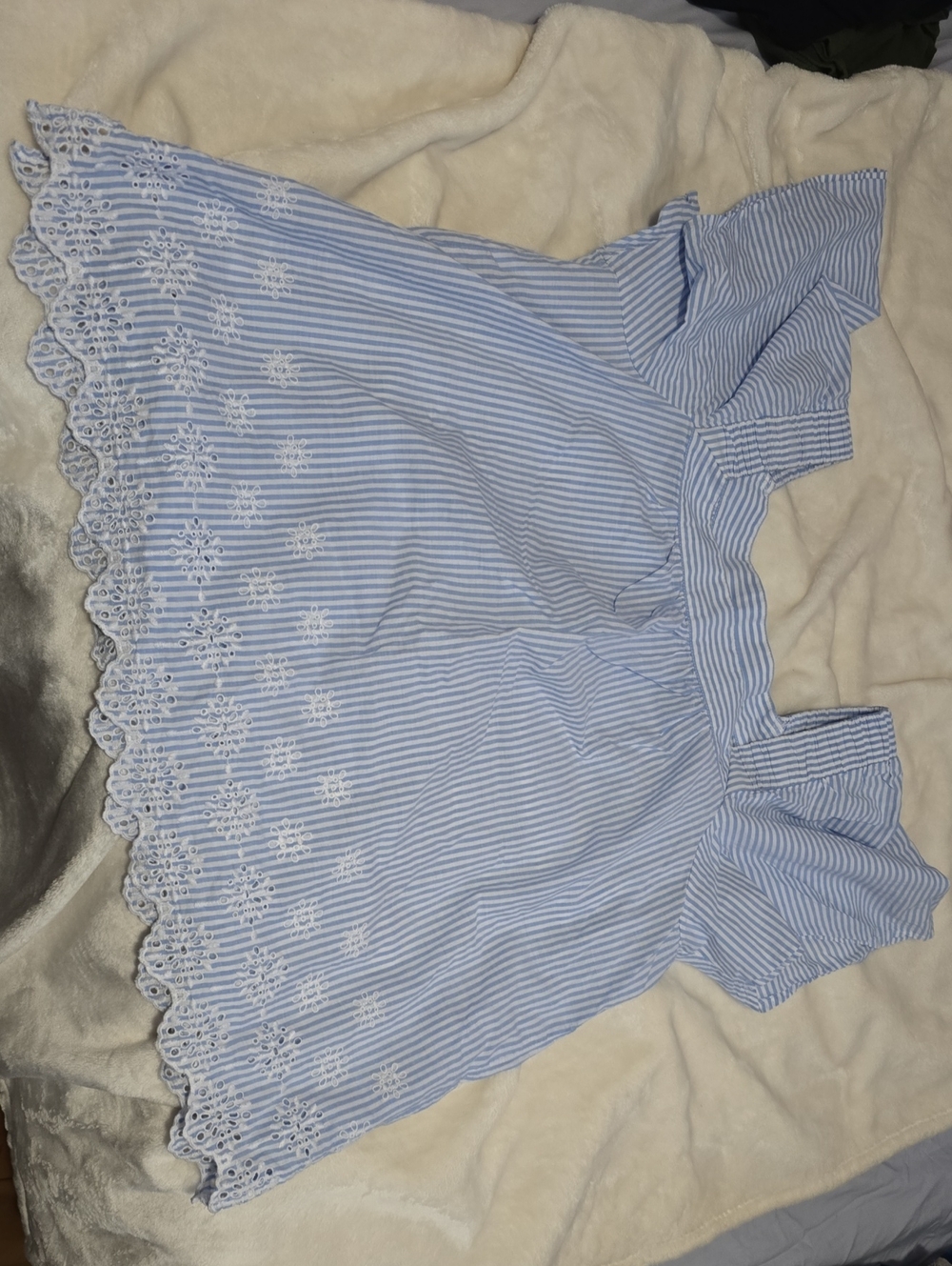 Loft Stripe Blue And White Shirt